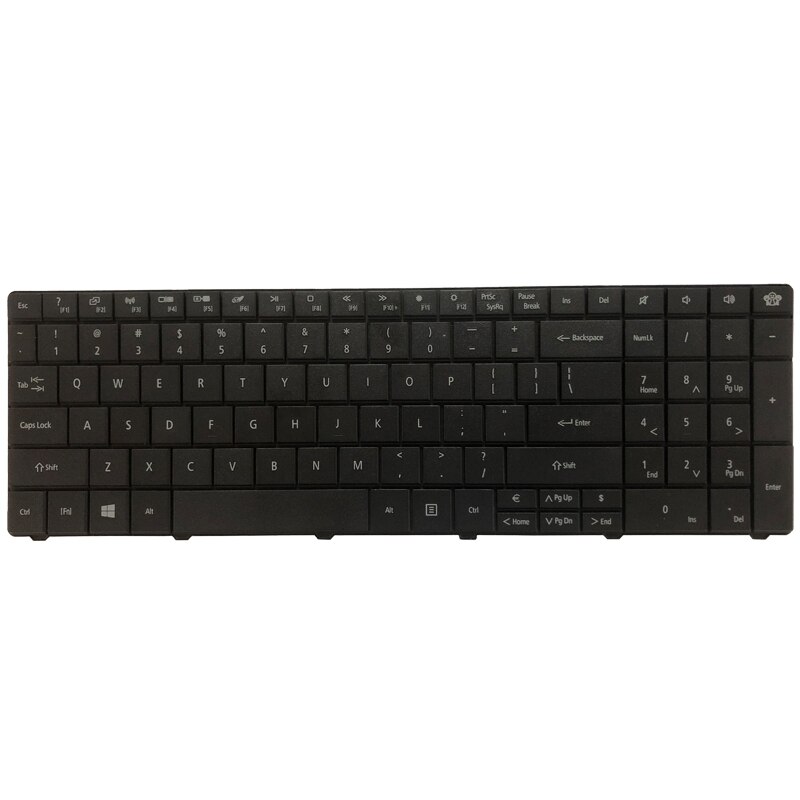 Nowy angielski dla Packard dzwon Easynote EN TE11BZ TE11HC TE11HR laptop klawiatura amerykańska