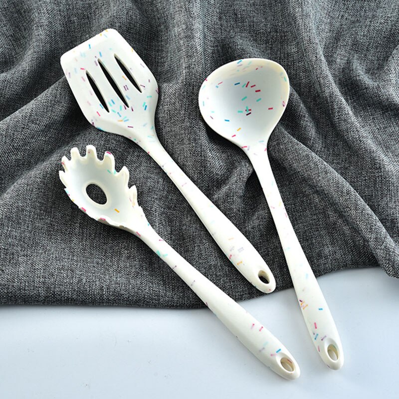 Ustensiles de cuisine en silicone ensemble ustensiles de cuisine antiadhésifs résistants aux températures élevées et basses ustensiles de cuisine faciles à nettoyer ustensiles de cuisine ensemble d'outils de cuisine