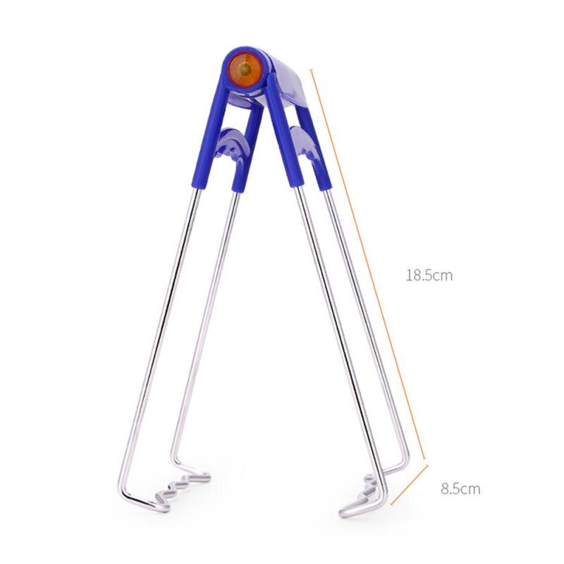 Pinza de aislamiento térmico plegable para Bol, soporte para olla, plancha de vapor, pinza para pinza, pinzas para cocina, rápida