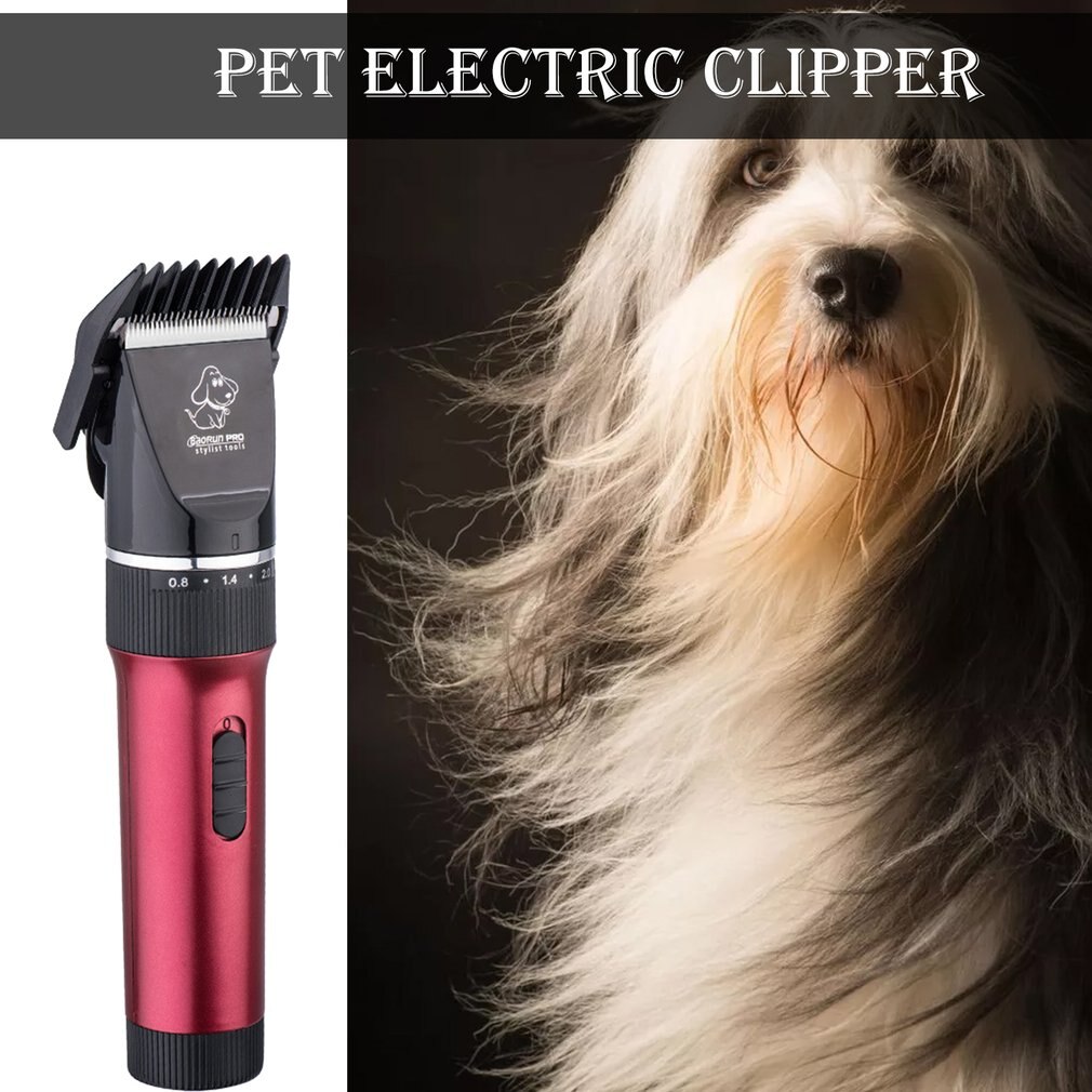 Tosatrice per animali domestici coniglio a lunga durata dedicato tagliacapelli per cani orsacchiotto rasoio tagliacapelli professionale per cani