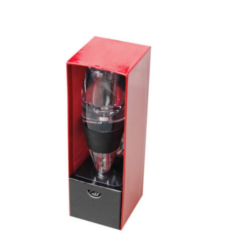 Wine Aerator Decanter Filter + Red White Wine Flavour Enhancer and Stand