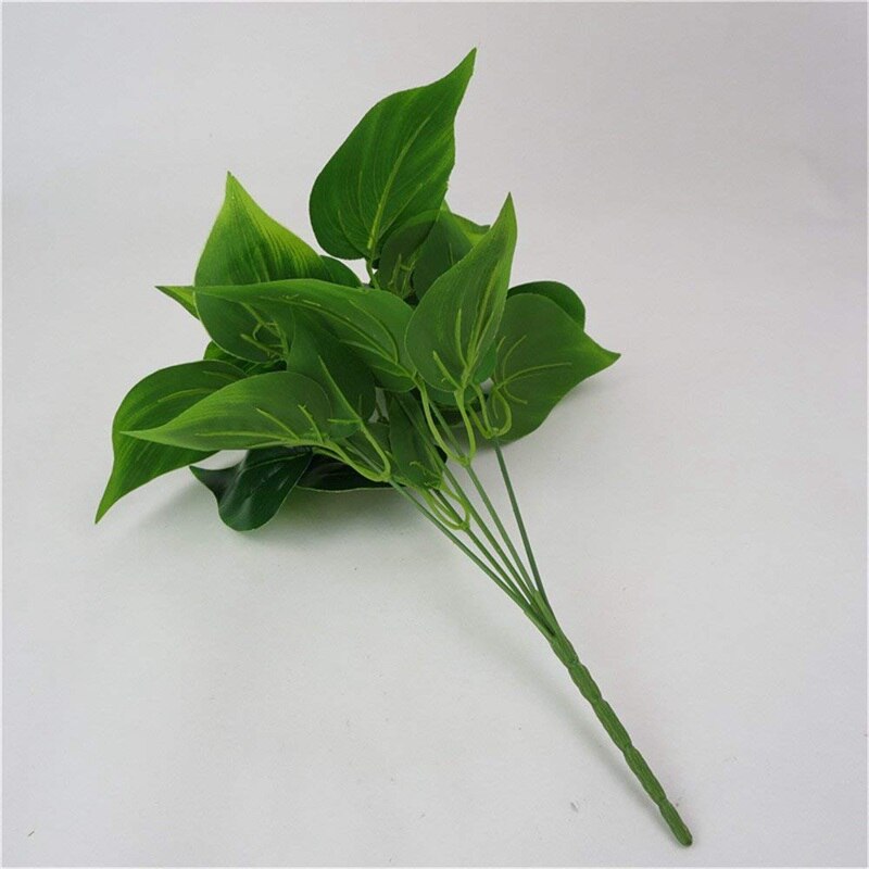 Artificial Green Leaf Plants Home Office Wedding Garden Decoration