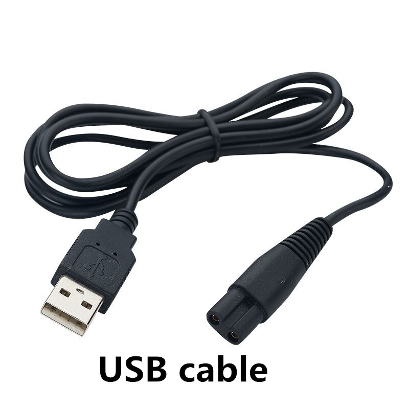 Maquinilla de afeitar eléctrica ZOZEN cortadora Nasal y recortadora de patillas para maquinilla de afeitar eléctrica recargable lavable: USB cable