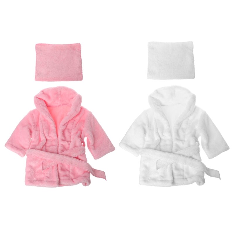 Bathrobes Wrap Newborn Photography Props Baby Photo Shoot Accessories