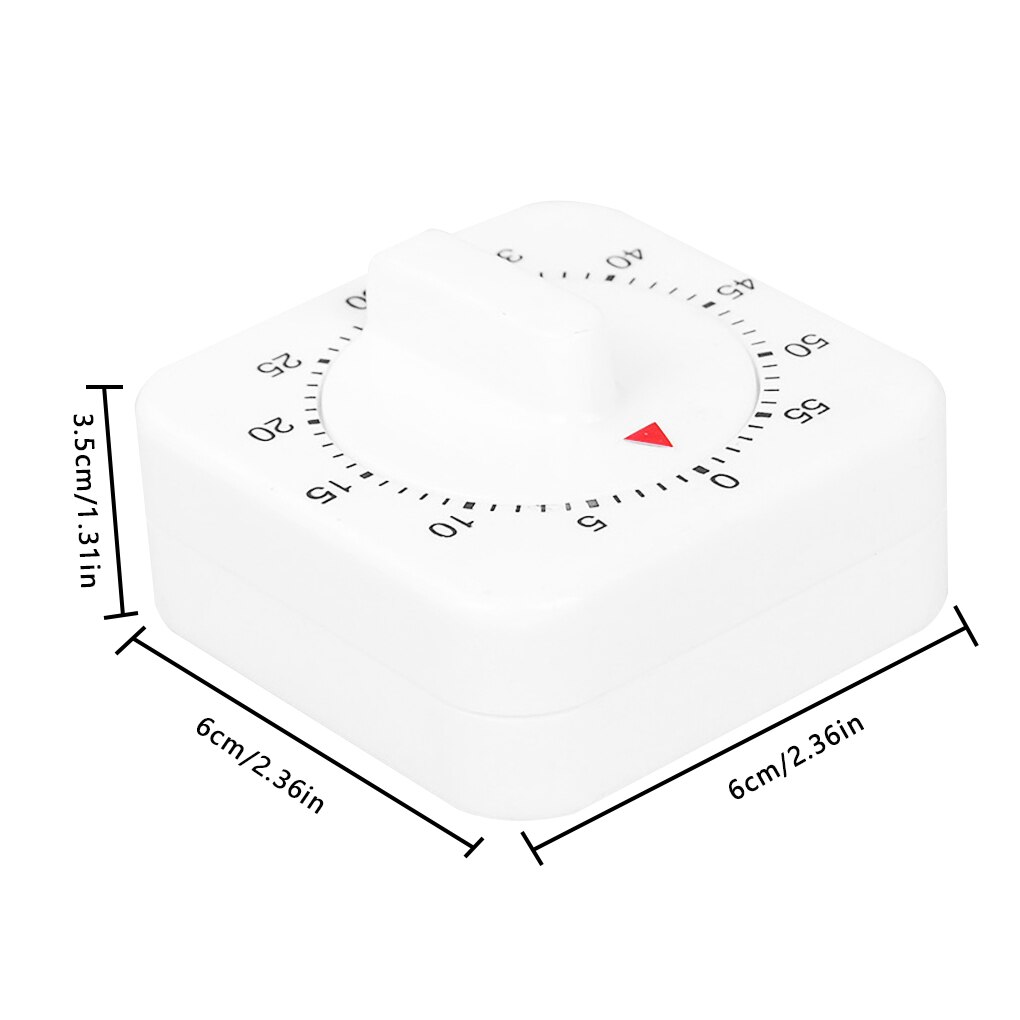 Kitchen Digital Timers Manual Countdown Kitchen Timer Alarm Clock Mechanical Cooking Timer Alarm Counter Clock