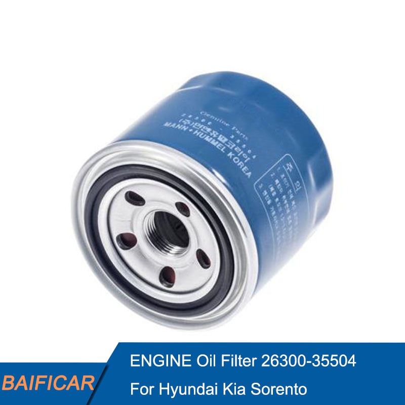 Baificar mærke ægte motoroliefilter 26300-35504 / 26300-35503 ( = 26300-35505)  til hyundai elantra  i35 kia sorento