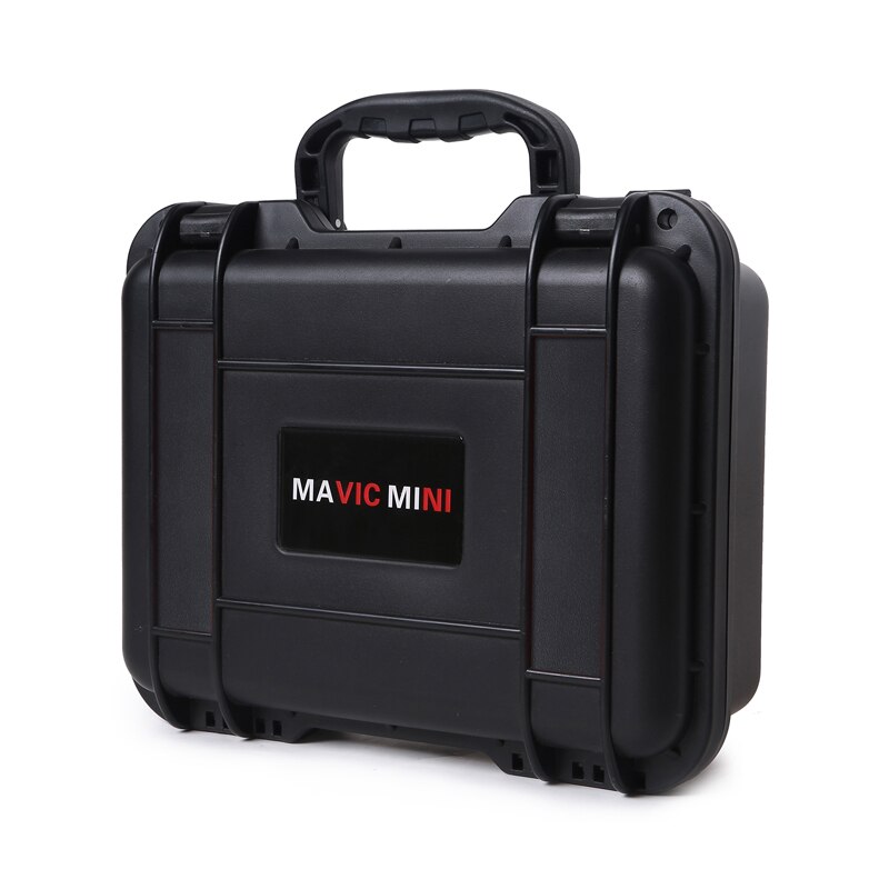 Opbevaringsboks til dji mavic mini drone beskyttende hardshell bæretaske rejseopbevaringstaske kraftig vandtæt boks tilbehør: Med logo