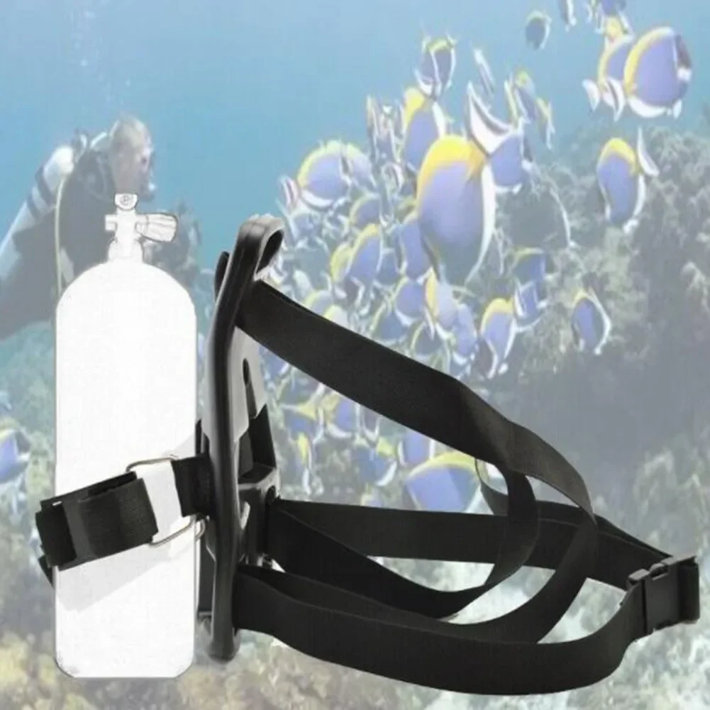 Zaini porta bombola per immersioni subacquee con bombola singola, supporti per bombola di gas, cinghie per la schiena per bombola di ossigeno