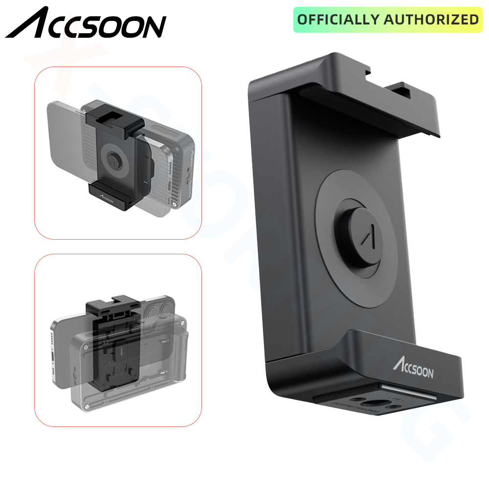 Accsoon Accessoires Mobiele Telefoon Houder Ondersteunt Semo, Seemo Pro, Seemo 4K, Met Koude Schoen Interface En Schroefpoort