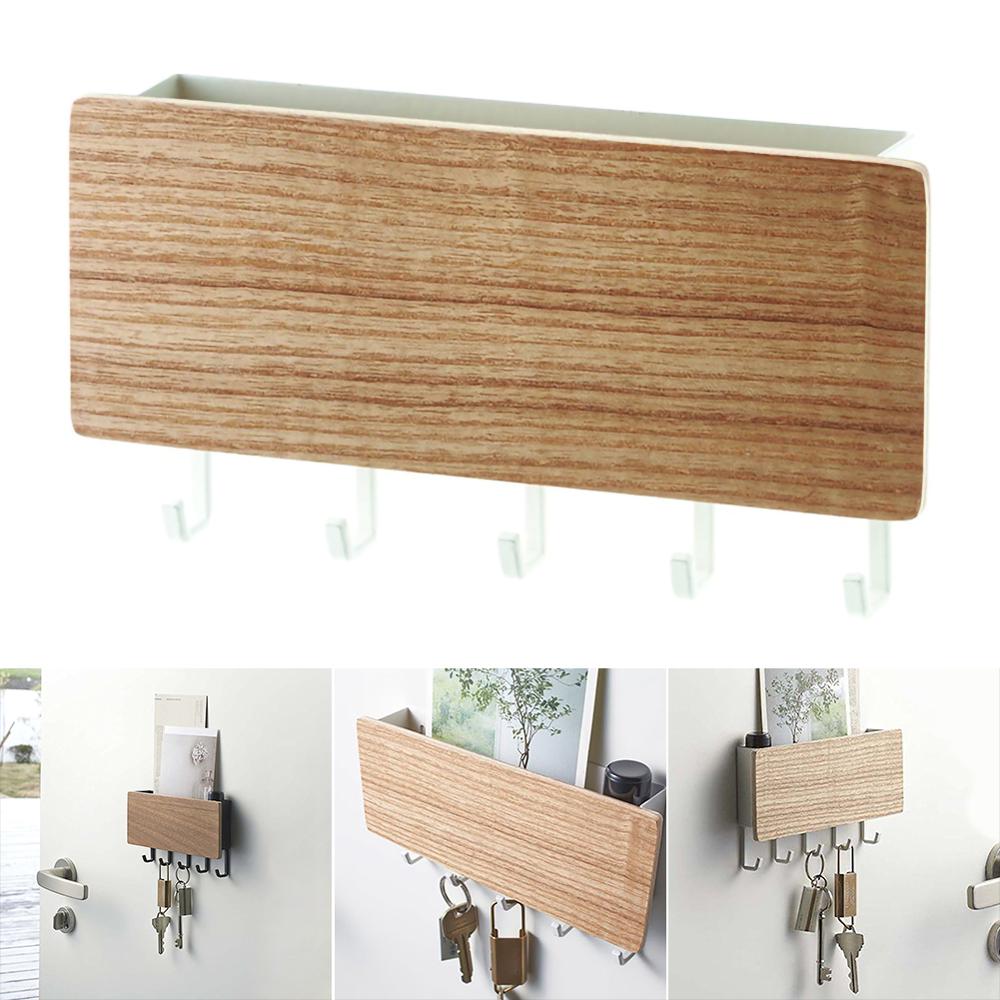 Crochet Mural En Bois Pour Plantes - Support En Forme De L, Design Naturel, Pour Suspendre Pots Et Décorations