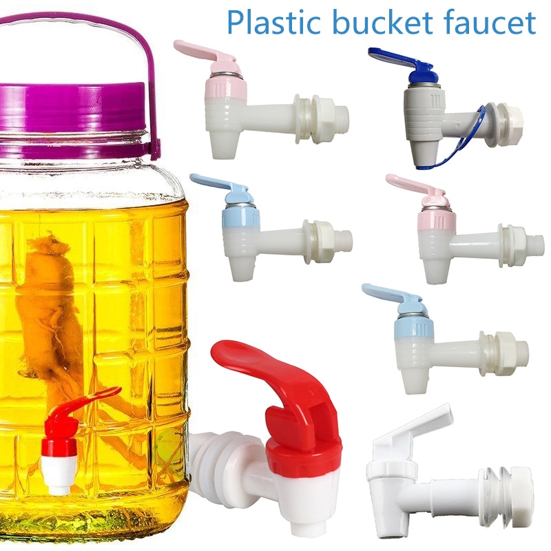 Plastic Water Dispenser Tap Thread Dia Bottled Water Dispenser Spigot Faucet Bibcocks