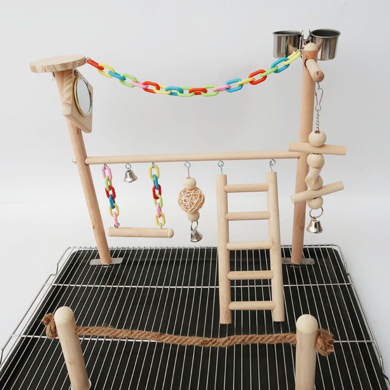 A closer look at Ten Xoewners Of Parrot With Play Stand And Rope Ladder