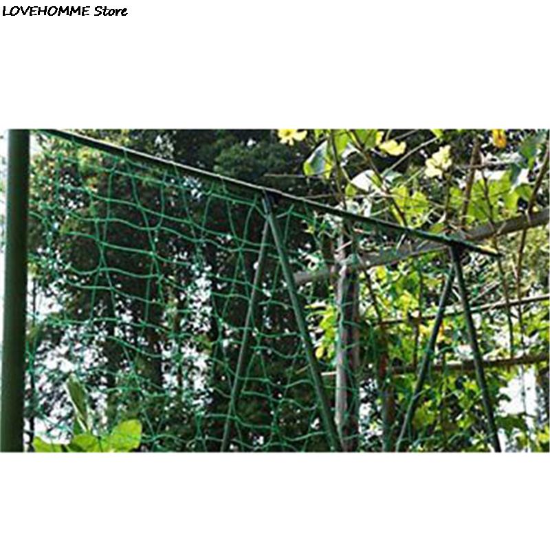 Gorący bubel zielona nylonowa siatka ogrodowa siatki wsparcie wspinaczka fasola roślin siatki rosną ogrodzenia 1.8*0.9