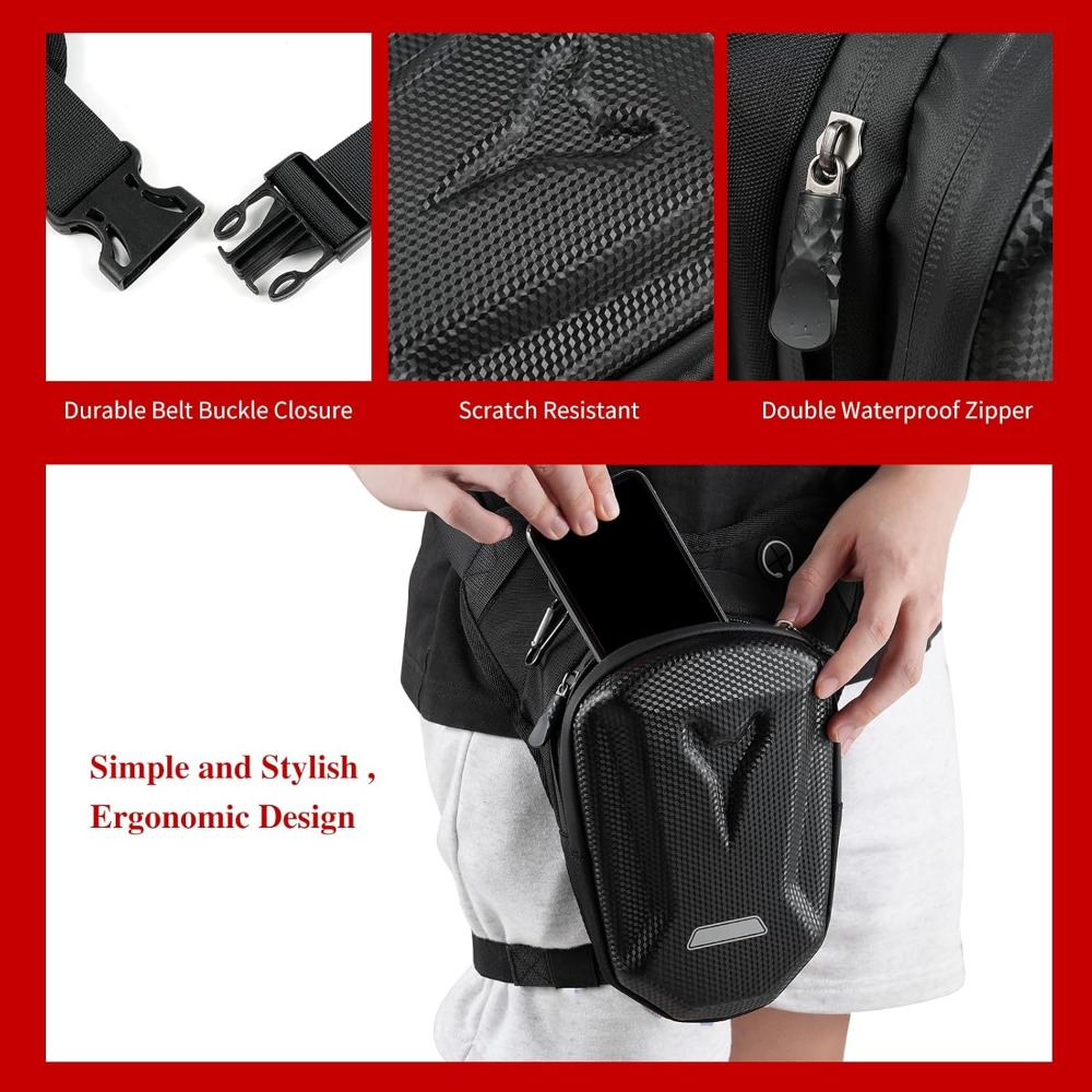Motorrad Taille Pack Bein Taschen Männer Frauen Fahrrad Reiten Radfahren Taktische Oberschenkel Tasche Motorrad Zubehör Kit Als Satchel