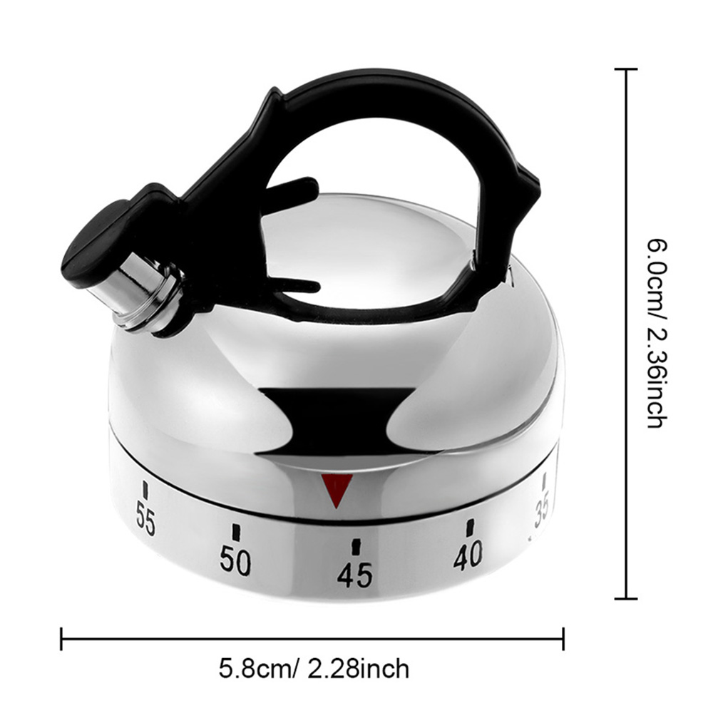 2 Mechanische Küchentimer In Eis-Form – 60 Min. Countdown, Batterielos, Bunt, Für Backen & Zeitmanagement