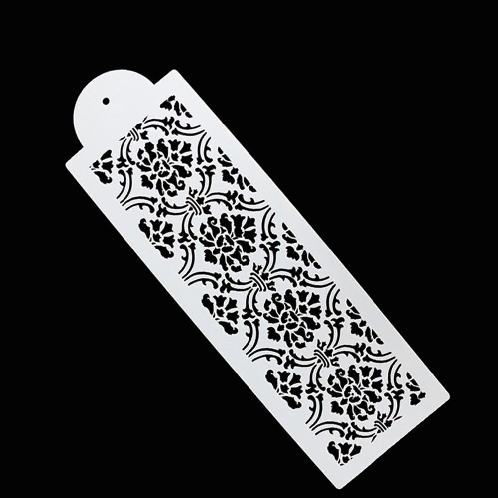 Damask Lace Border Stencil Template Mold Pad For Sugar Sieve Art Craft DIY Die Spraying
