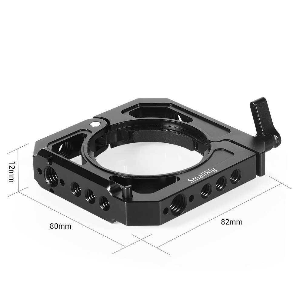 SmallRig Mounting Clamp for MOZA Air 2 Gimbal Stabilizer Quick Release Rod Clamp With Nato Rail And Threading Holes -2328