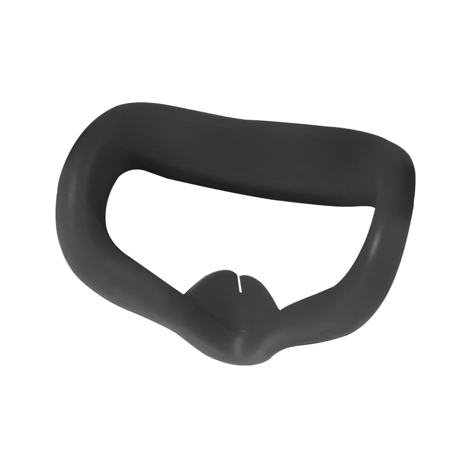 Gesicht Schutz VR Headset Auge Abdeckung Reusable Gaming Zubehör Schattierung Abnehmbare Anti Schweiß Weiche Silikon Für Oculus Quest 2: Black