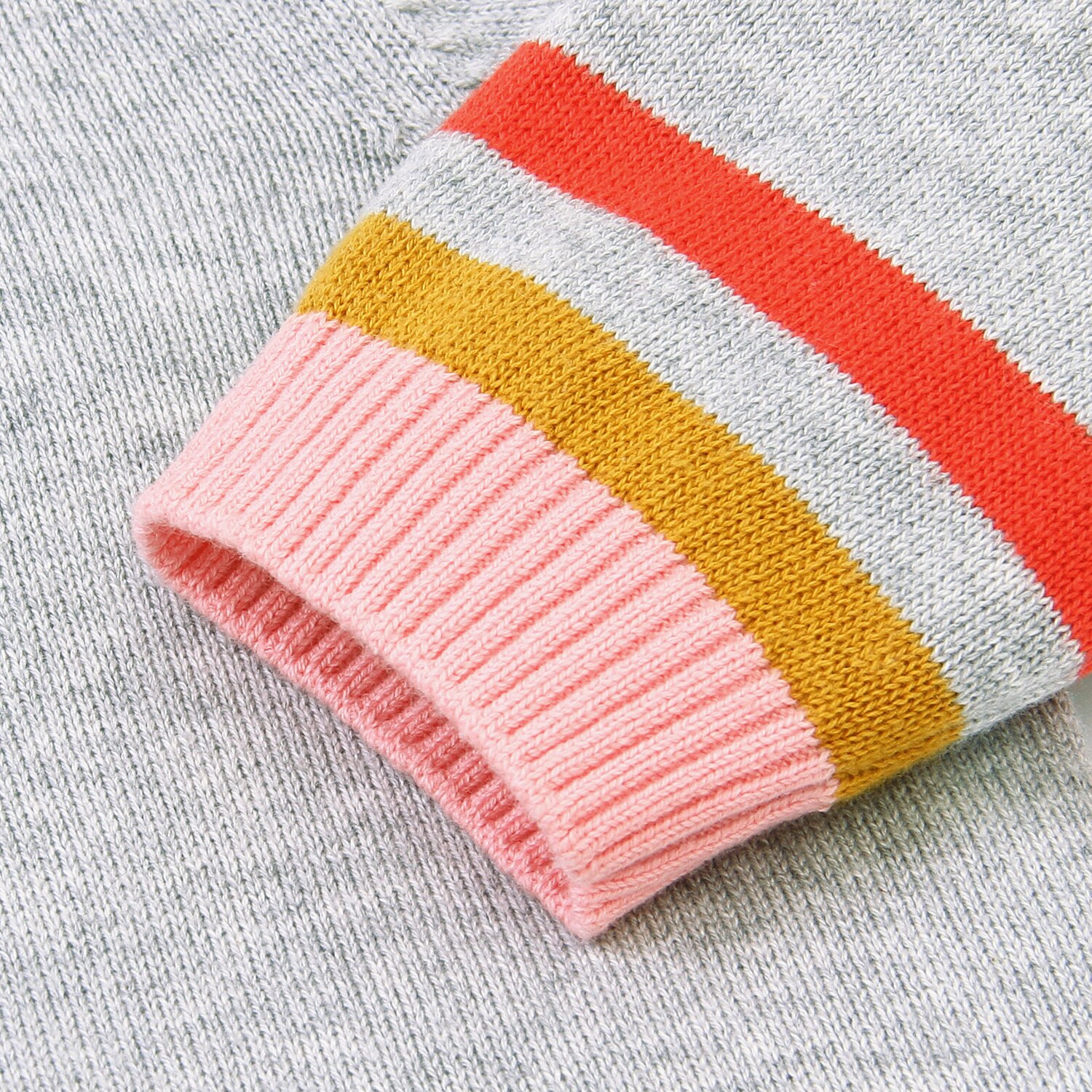 Emmababy kinderen breien enkelrijs herfstjas ronde hals lange mouwen casual cartoon truien