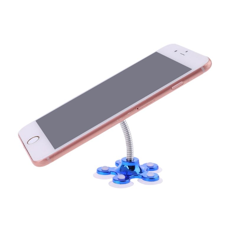 360 Degree Rotatable Flower Magic Suction Cup Mobile Phone Holder Car Bracket