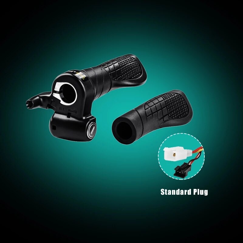 PASION E BIKE Twist Throttle 72V Electric Bicycle Speed Throttle 24V 36V 48V 60V Electric Bike Throttle Ebike Twist Throttle: Regular Throttle