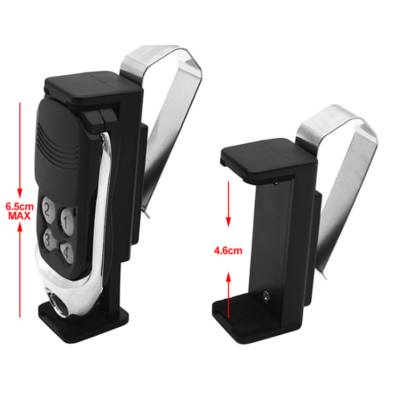 1Stck Auto Sonnenblende Clip Halfter Halterung Ständer 47-69mm für Garage Tür Fernbedienung Einstellbare Clips stehen Unterstützung
