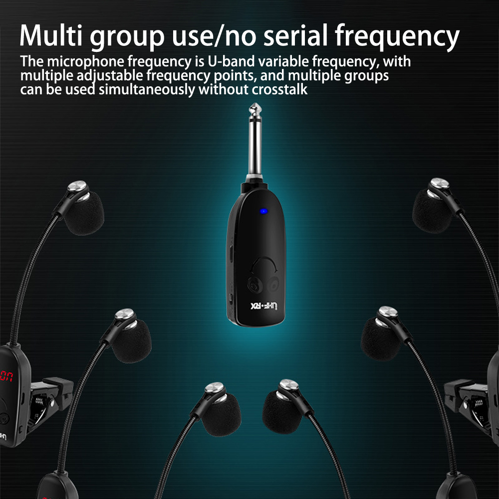 Sax Trumpet Trombone Special Wireless Microphone Instrument Pickup Amplifier Recording Performance Outdoor Performa