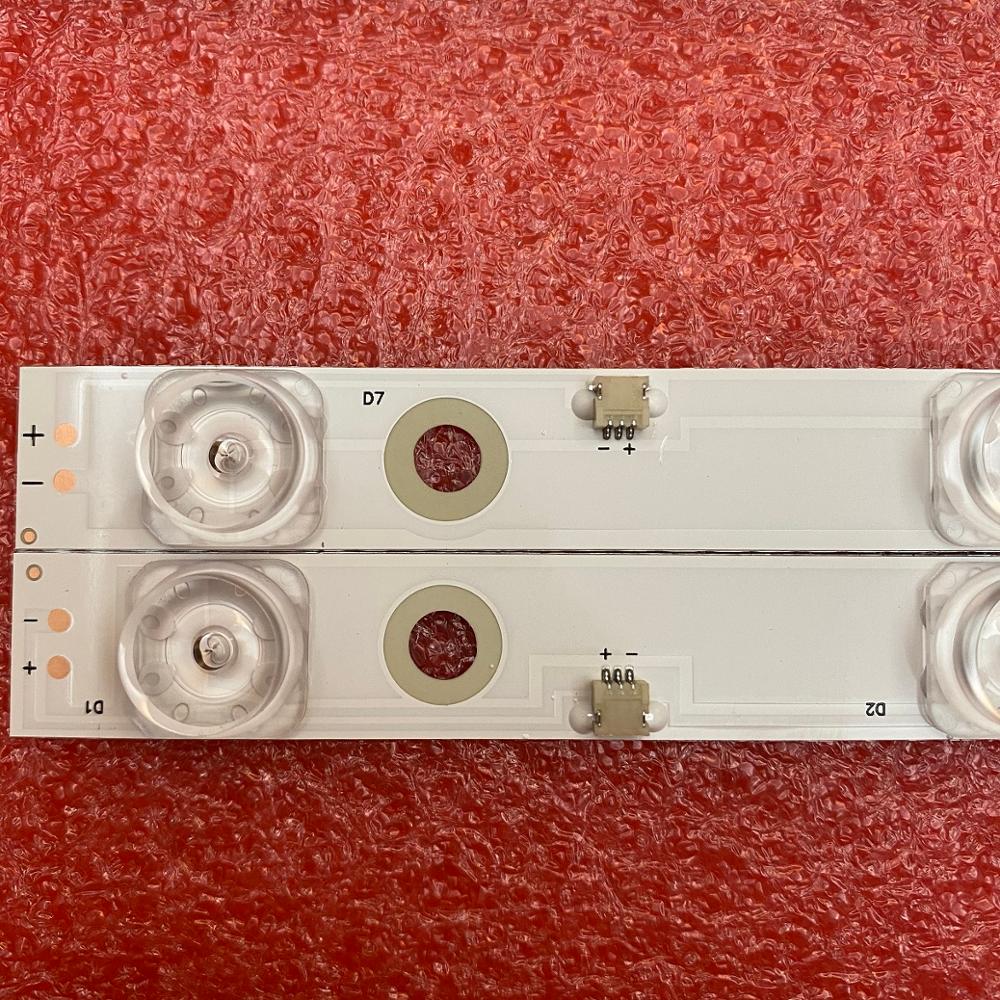 12 Uds (6 * R 6 * L) tira de LED para iluminación trasera para Panasonic TX-48AX630B TX-48AX630E TX-48AXW634 480TV05 480TV06 V2 R L