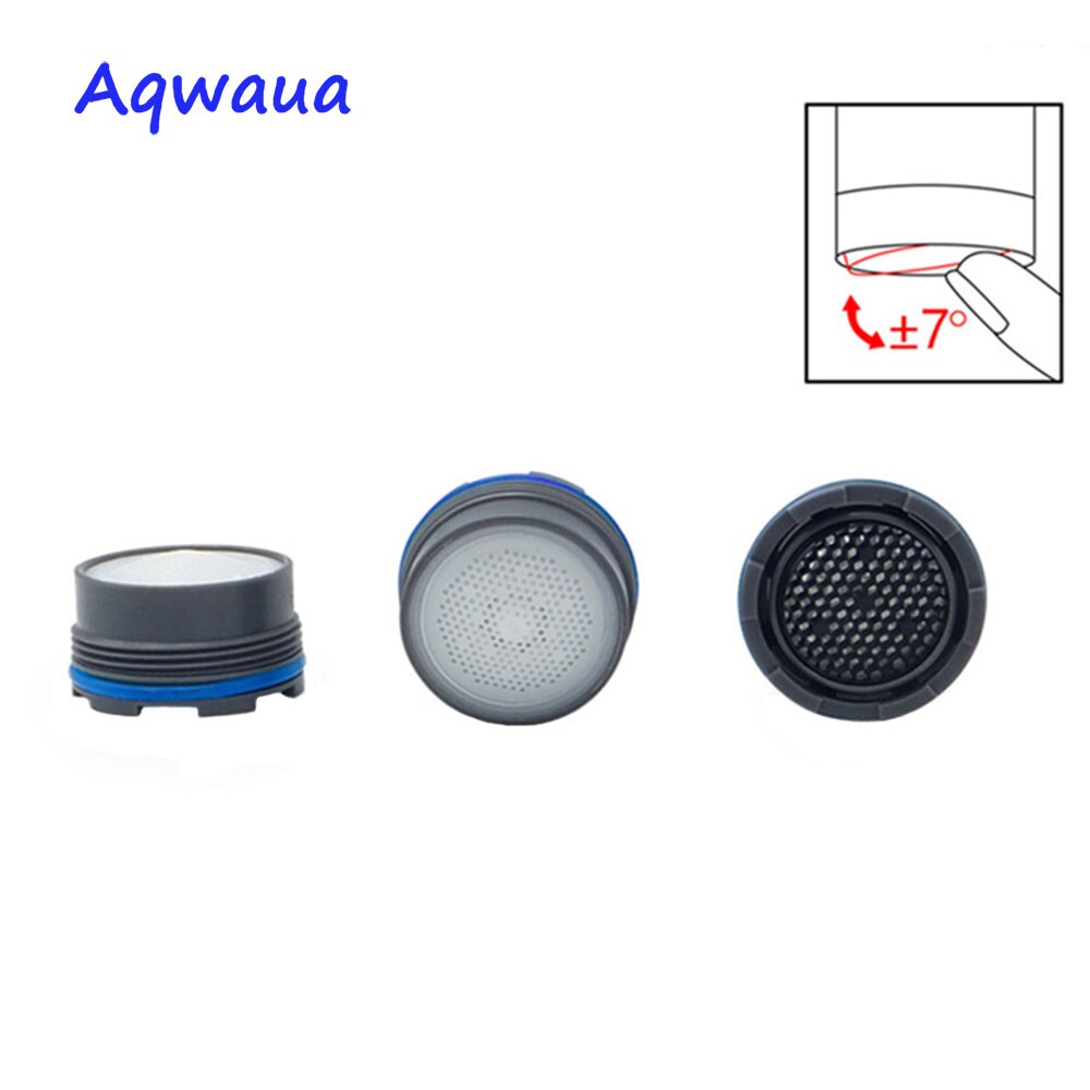 Aqwaua – filtre de grue avec noyau caché de 22MM, pièce de rechange avec clé d'installation pour robinet de cuisine