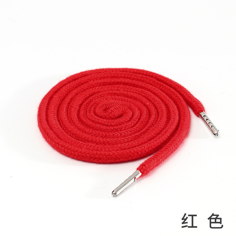 1pcs Sweatpants Drawstring Strap Metal Head Sports Pants Cotton Rope Belt Hoodies Accessories DIY Sewing Band Supplies TJ7625: Copper