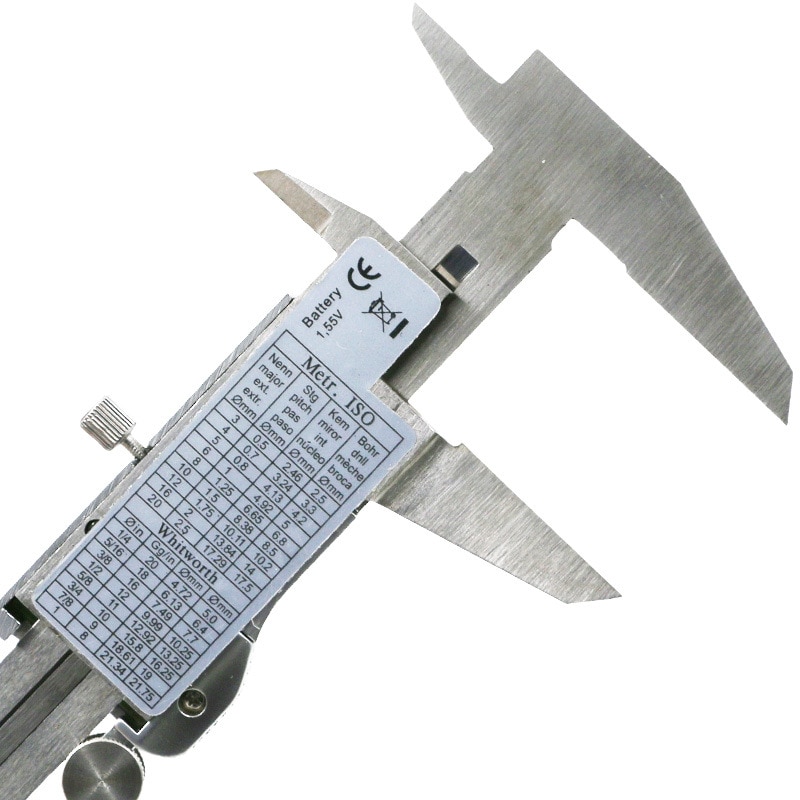 all-metal electronic digital display cursor caliper 0-150mm precision 0.01mm Measurement internal external diameter