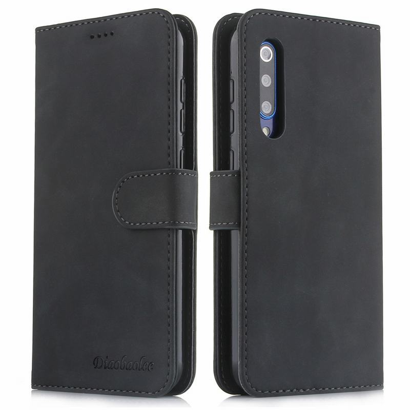 Fällen Für Xiaomi Mi 9 SE Fall Abdeckung Magnetische Flip Mit Karte Slot Brieftasche Plain Vintage Leder Telefon Tasche Für xiomi Mi 9 9se Coque