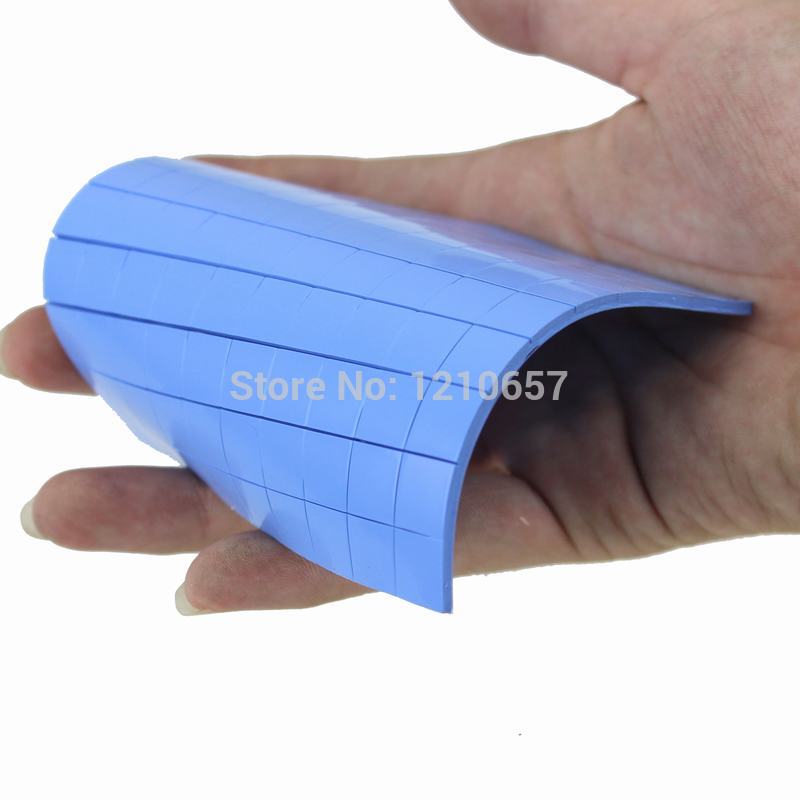 1000Pcs Thermal Pad 10mmx10mmx 1mm 2mm Thickness GPU CPU Heatsink Cooling Conductive Silicone Pads