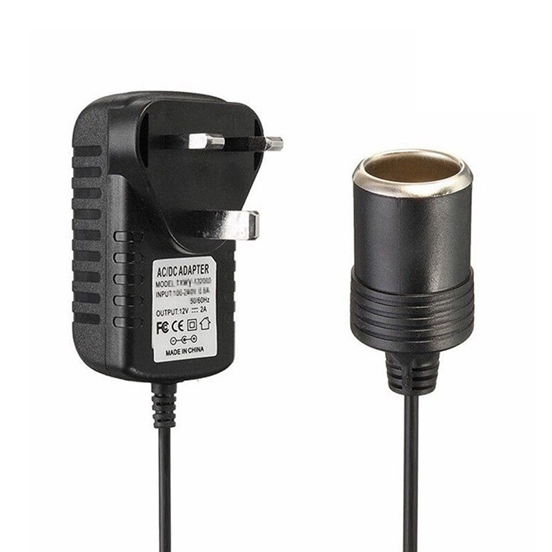 220V Naar 12V Sigarettenaansteker Adapter Converter Onderdelen Draagbare Auto