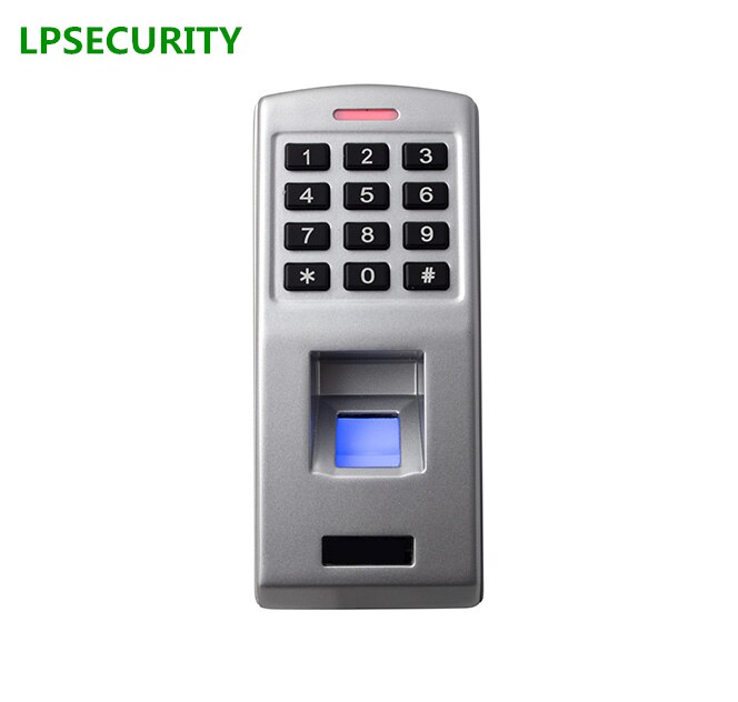 Lpsecurity fingeraftryk adgangskontrol adgangskode adgang tastatur sikkerhed til dør adgangskontrol lås elektrisk bolt strejke