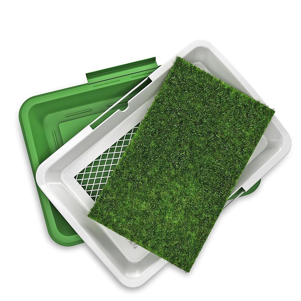 Dog Toilet Puppy Dog Potty Tray Indoor Litter Boxes Easy to Clean Pet Product Training Toilet Pet Supplies Indoor Outdoor Use