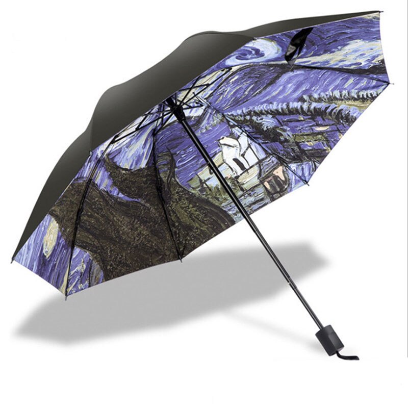 Yada lila lotusblommor paraply för kvinnor hopfällbara prinsess paraplyer blommigt vattentätt paraply parasoll parapluie  ys200039: Ys200039 mt 6