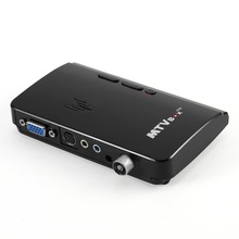 LED MTV Boîte HD LCD TV à TUBE CATHODIQUE BOÎTE AV vers VGA RF vers VGA Externe Tuner TV Numérique PC BOÎTE Récepteur Tuner