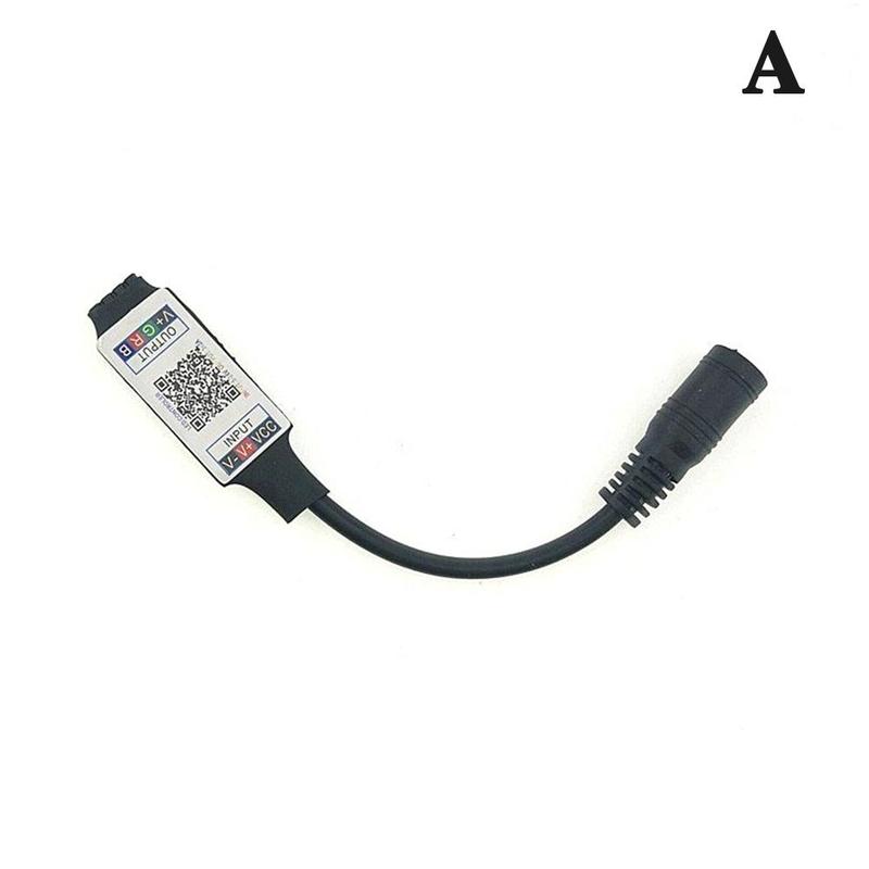 Wifi Mini RGB Bluetooth Controller LED Light Bar Wireless Mini RGB Bluetooth Controller DC 5V 12V 24 Light Bar Music Controller: A