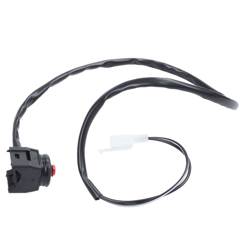 Universal Kill Stop Handlebar Switch Horn Button & Emergency Kill Stop Outboard Engine Switch Push Button