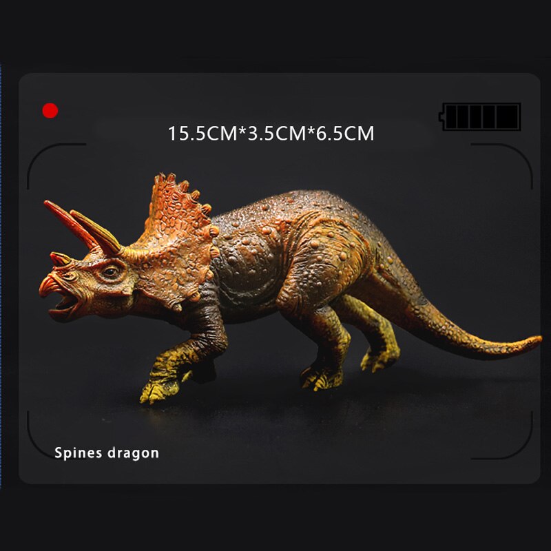 Dinosaurier spielzeug simulation modell Tyrannosaurus tier flügel drachen schwert zahn drachen junge sammlung: triceratops