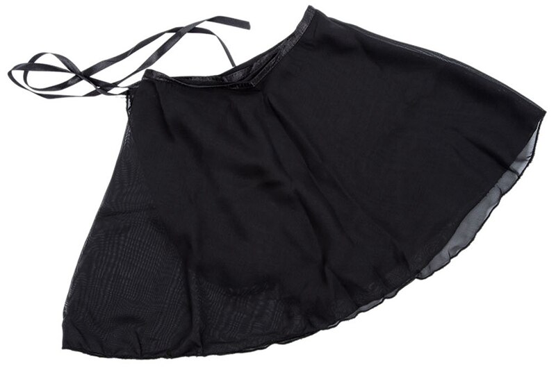 AUAU-kobiety i dziewczyny balet spódnica wiązana taniec łyżwa zawinąć szalik