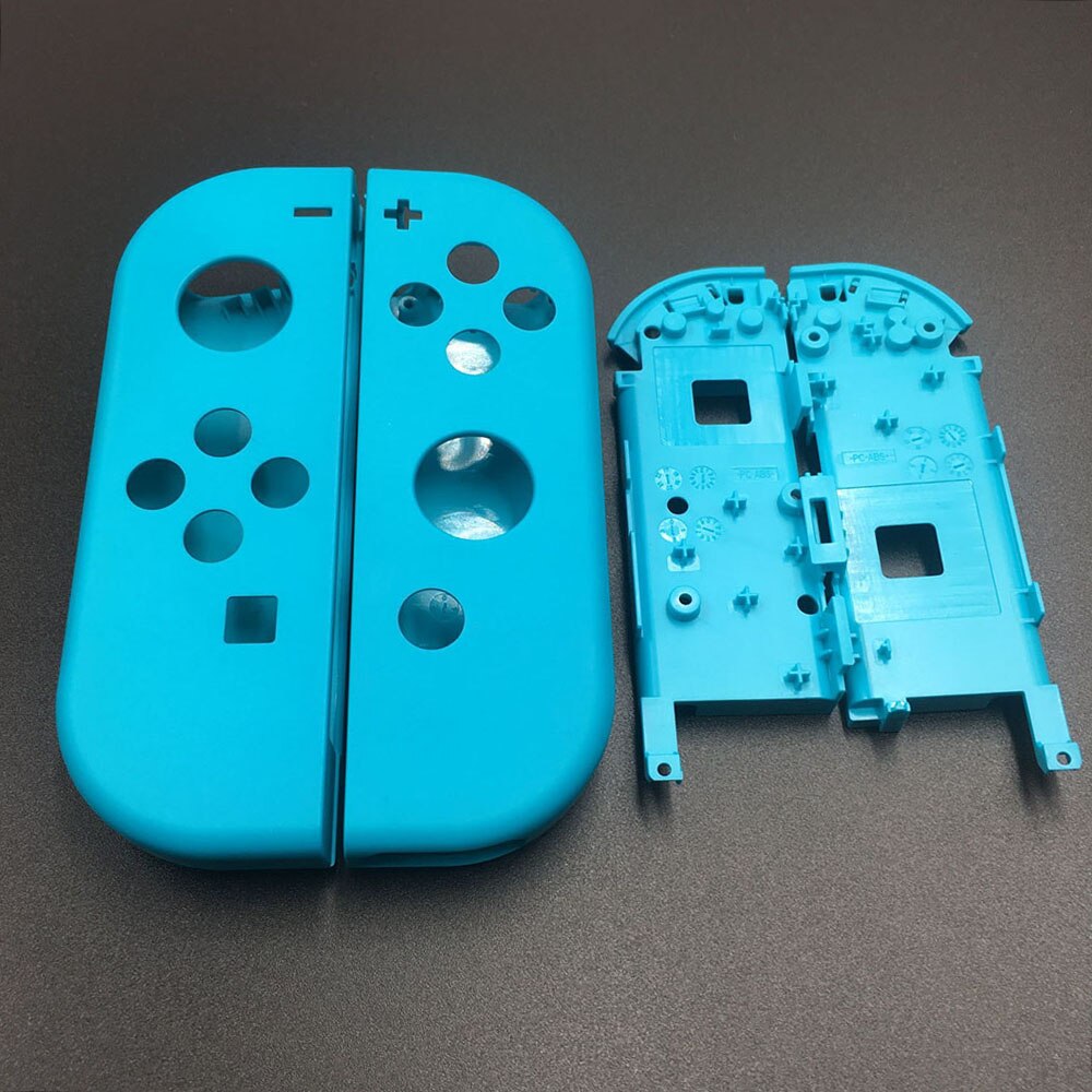 Custodia Borsette Della Copertura di Caso per Nintend Interruttore NS Controller Joy-Con Trasparente di Ricambio Custodie per Nintendo Interruttore di Protezione: Blu scuro