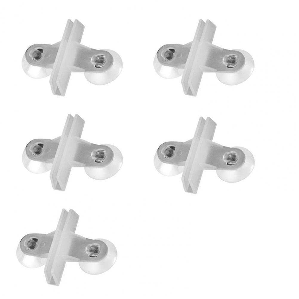 5Pcs Eco-friendly Anti-skid Tasteless Fish Tank Divider Suction Cups for Aquarium Fish Tank Suckers Partition Suckers: White