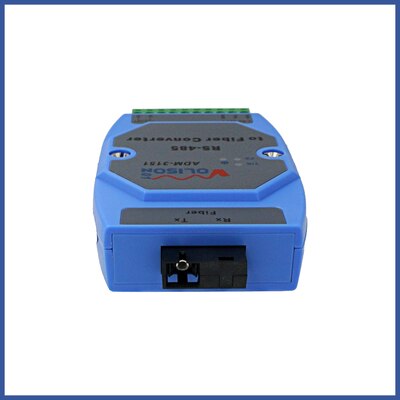 485 optical fiber transceiver 1 bidirectional RS485 converter of optical fiber to optical fiber industrial grade 485 parking bar: SC fiber