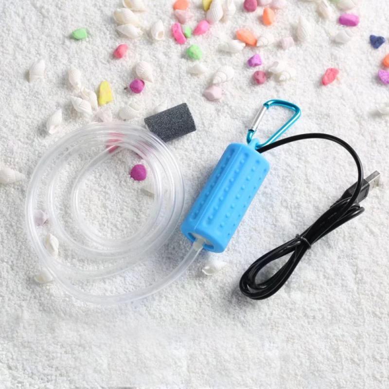 Aquarium Luchtpomp Fish Tank Usb Mini Zuurstof Luchtpomp Mute Energiebesparende Levert Ultra Stille Ornament Zuurstof Saving