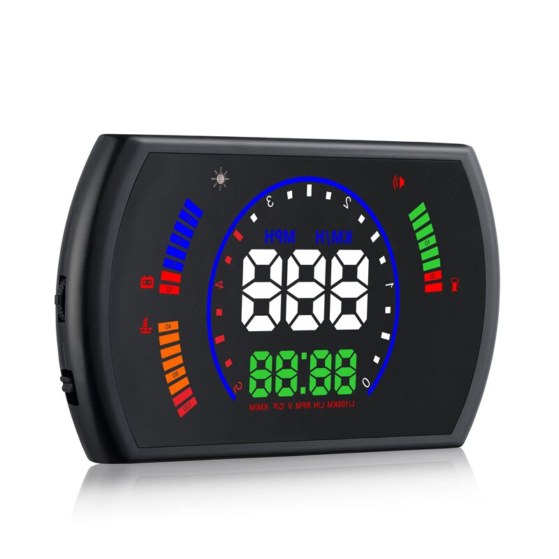 S600 5.8 Inch OBD2 HUD Speedometer RPM Speed Fuel Consumption Onboard