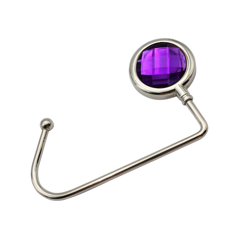 Cintre pratique de Table en alliage de Zinc, décoratif léger, multifonction, pour la maison, crochet antidérapant permettant de gagner de l'espace, droit: 0003