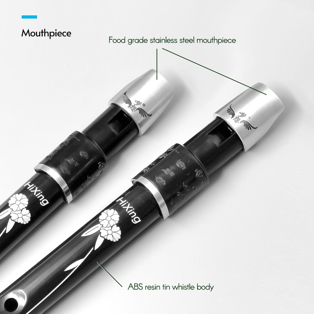Lightweight Irish Whistle Tin Whistle Flute Recorder Instrument for Kids Soprano Recorder Irish Wind Instrument Key of D