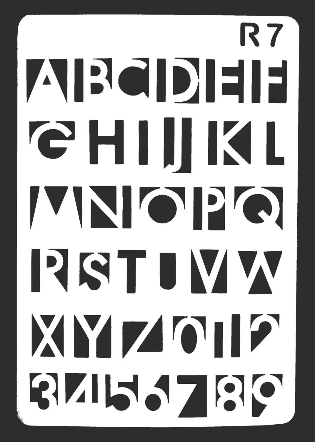 Letters en cijfers diy gelaagdheid sjablonen muurschildering plakboek kleuren reliëf album decoratie papier kaart sjabloon: 7